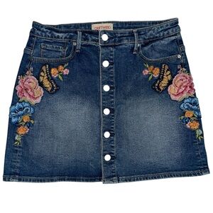 Driftwood Embroidered Leah Skirt